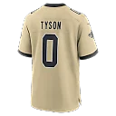 Zennovawear Jordyn Tyson New Orleans Saints 2026 NFL Draft First Round Pick No. 8 Alternate Game Jersey - Gold