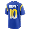 Zennovawear Josaiah Stewart Los Angeles Rams Team Game Jersey - Royal