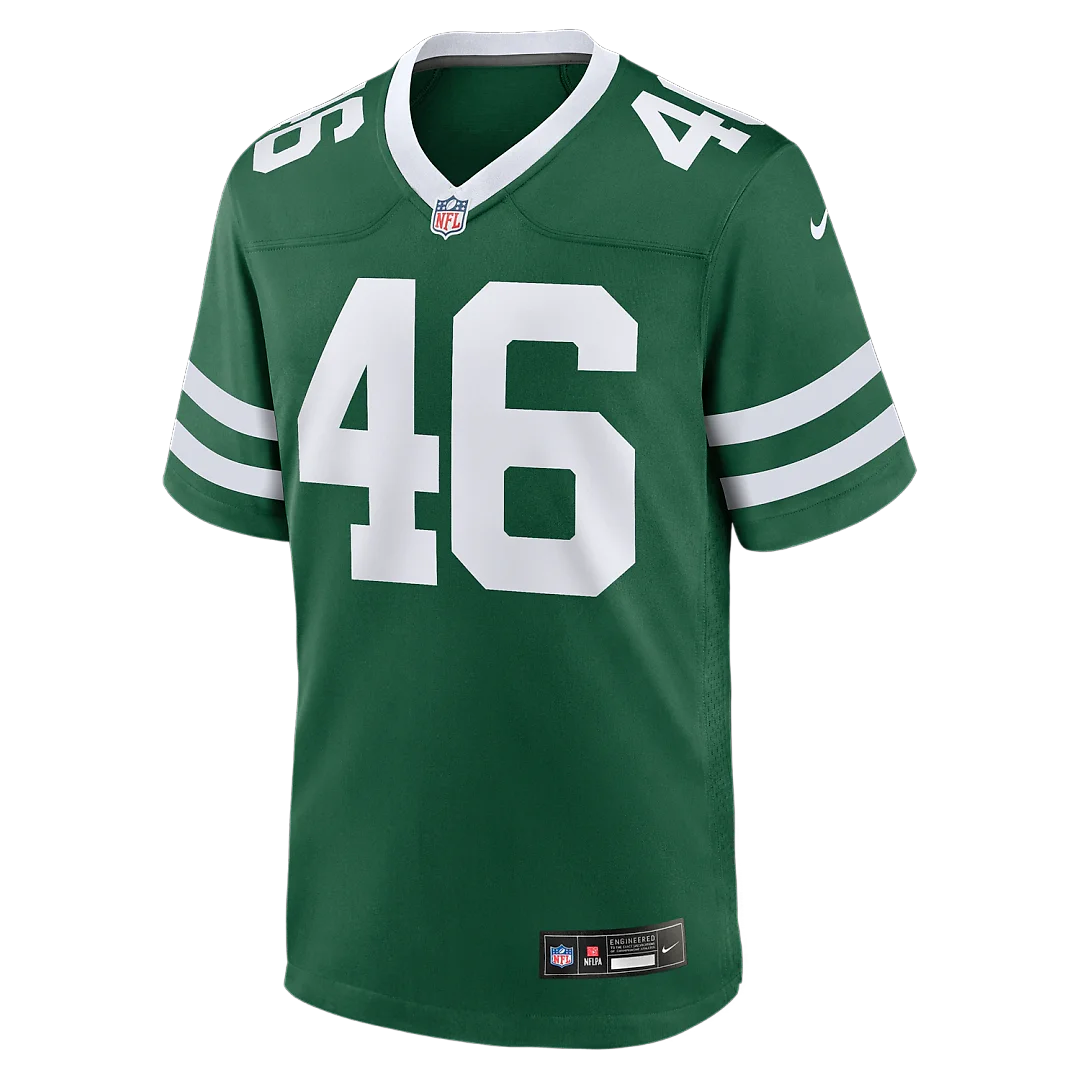 Zennovawear Joseph Ossai New York Jets Team Game Jersey - Legacy Green