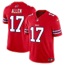 Zennovawear Josh Allen Buffalo Bills Alternate Vapor FUSE. Stitched Limited Jersey - Red