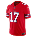 Zennovawear Josh Allen Buffalo Bills Alternate Vapor FUSE. Stitched Limited Jersey - Red