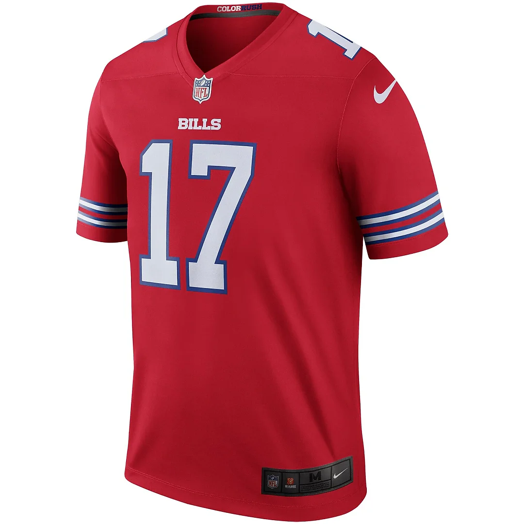 Zennovawear Josh Allen Buffalo Bills Legend Player Performance Top - Red