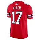 Zennovawear Josh Allen Buffalo Bills Vapor FUSE. Limited Jersey - Red