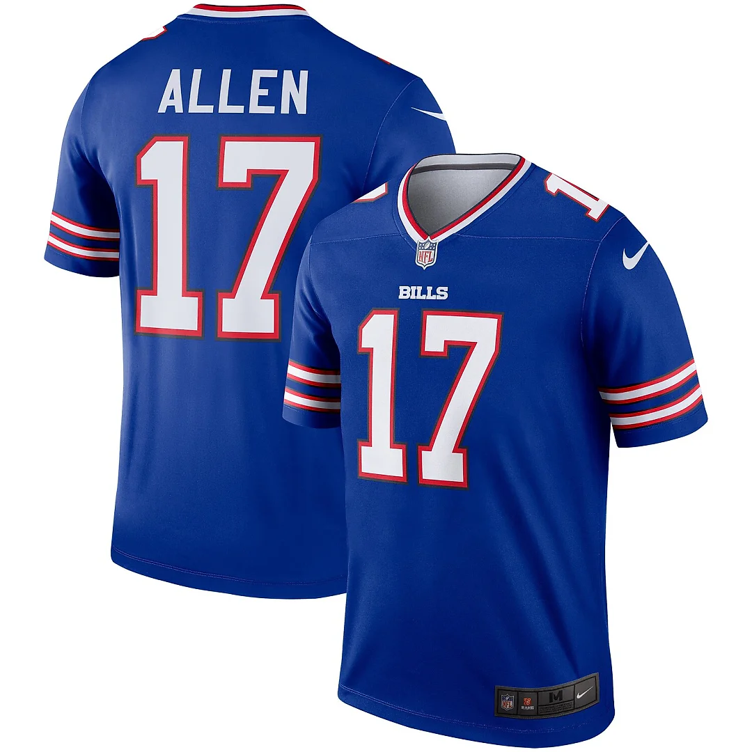 Zennovawear Josh Allen Buffalo Bills Legend Player Performance Top - Royal