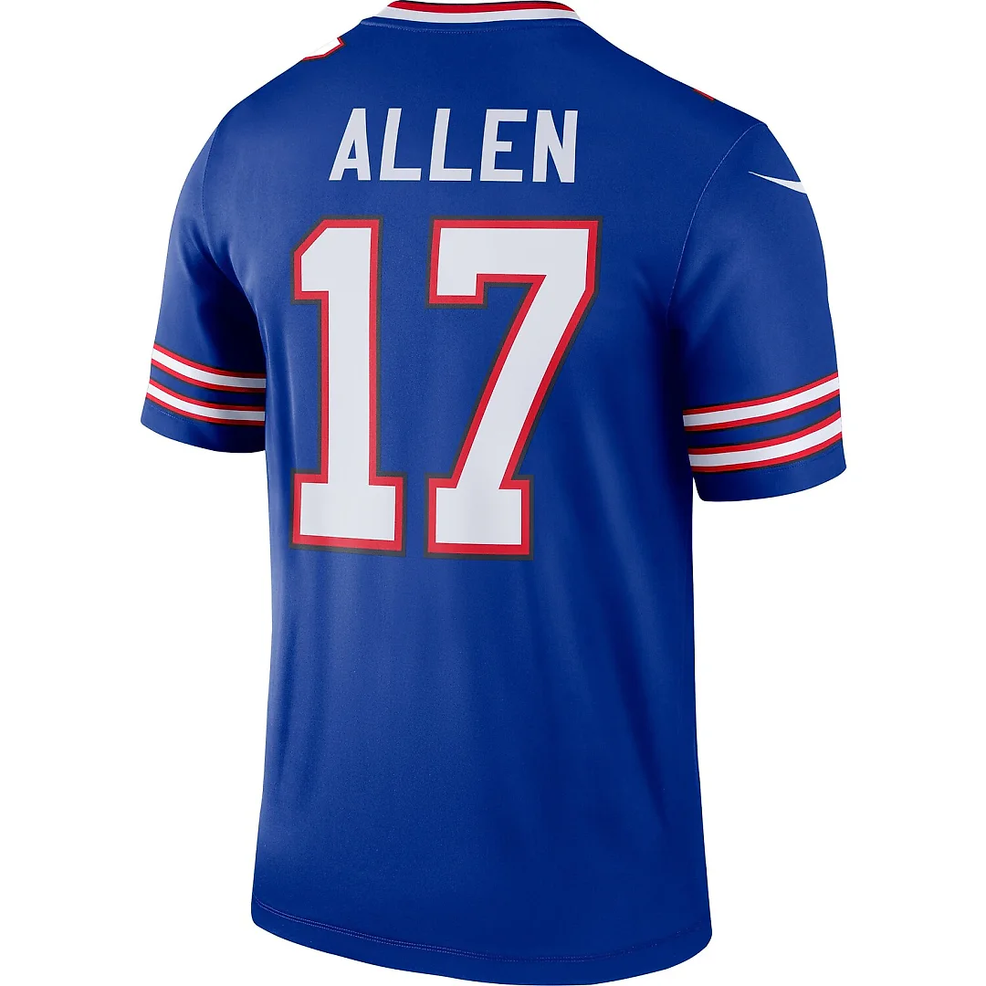 Zennovawear Josh Allen Buffalo Bills Legend Player Performance Top - Royal