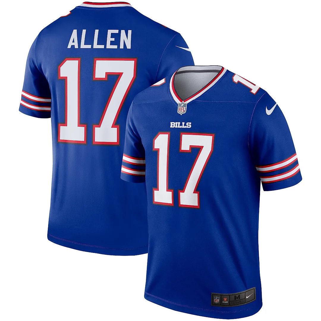 Zennovawear Josh Allen Buffalo Bills Legend Player Performance Top - Royal