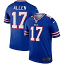 Zennovawear Josh Allen Buffalo Bills Legend Player Performance Top - Royal