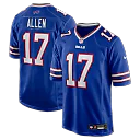 Zennovawear Josh Allen Buffalo Bills Team Game Player Jersey - Royal