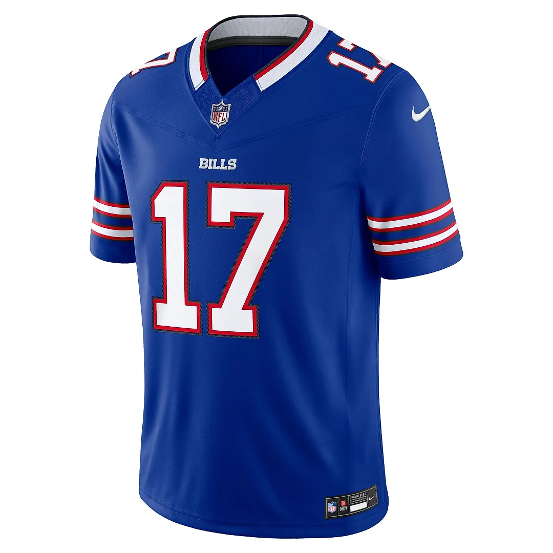 Zennovawear Josh Allen Buffalo Bills Team Vapor FUSE. Stitched Limited Jersey - Royal