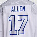 Zennovawear Josh Allen Buffalo Bills 2025 Rivalries Collection Game Jersey - White
