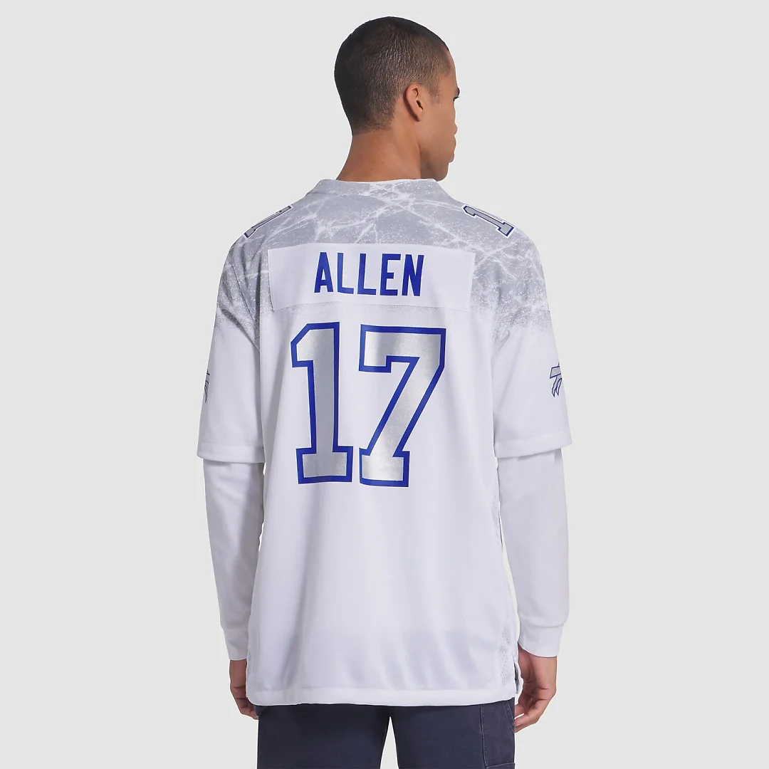 Zennovawear Josh Allen Buffalo Bills 2025 Rivalries Collection Game Jersey - White