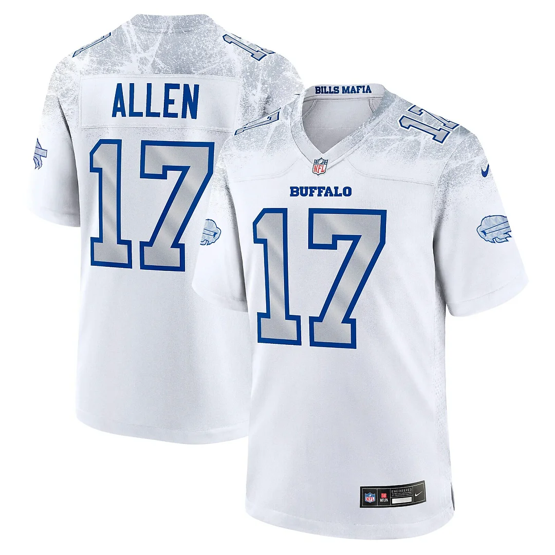 Zennovawear Josh Allen Buffalo Bills 2025 Rivalries Collection Game Jersey - White