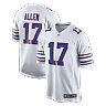 Zennovawear Josh Allen Buffalo Bills Alternate Game Player Jersey - White