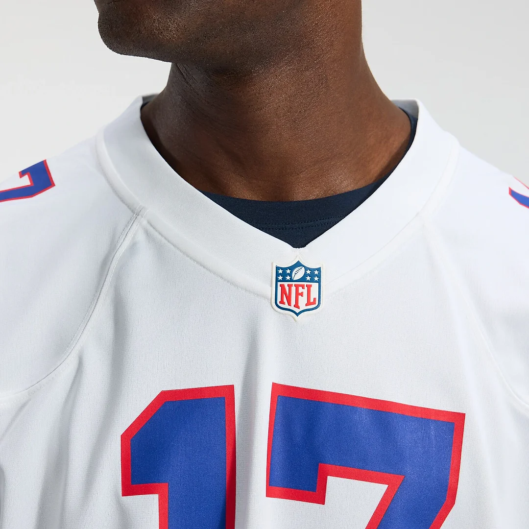 Zennovawear Josh Allen Buffalo Bills Alternate Game Player Jersey - White