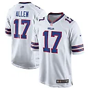 Zennovawear Josh Allen Buffalo Bills Game Player Jersey - White