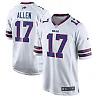 Zennovawear Josh Allen Buffalo Bills Game Player Jersey - White