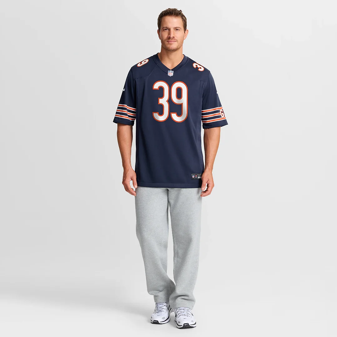 Zennovawear Josh Blackwell Chicago Bears Game Player Jersey - Navy