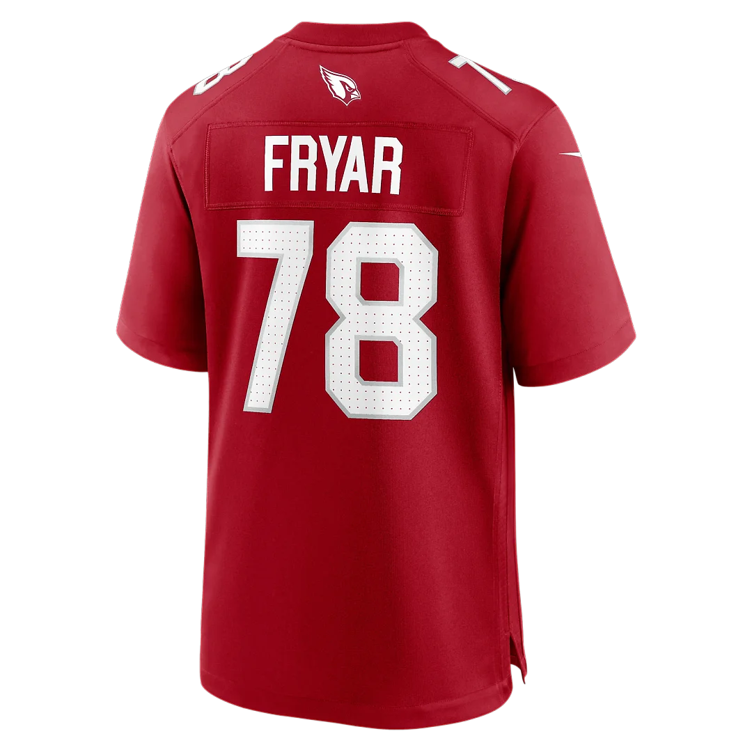 Zennovawear Josh Fryar Arizona Cardinals Team Game Jersey - Cardinal