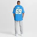 Zennovawear Josh Fuga Los Angeles Chargers Team Game Jersey - Powder Blue