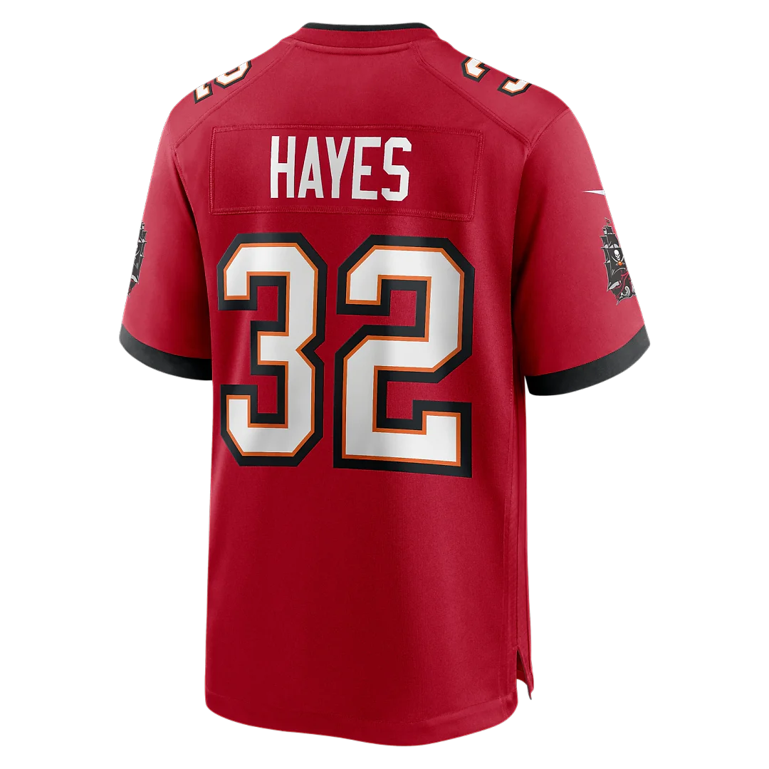 Zennovawear Josh Hayes Tampa Bay Buccaneers Game Jersey - Red