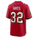 Zennovawear Josh Hayes Tampa Bay Buccaneers Game Jersey - Red