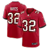 Zennovawear Josh Hayes Tampa Bay Buccaneers Game Jersey - Red