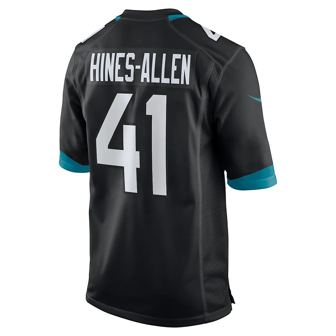 Zennovawear Josh Hines-Allen Jacksonville Jaguars Alternate Game Jersey - Black