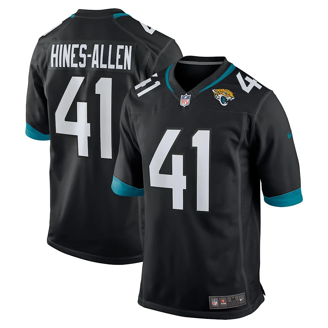 Zennovawear Josh Hines-Allen Jacksonville Jaguars Alternate Game Jersey - Black
