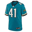 Zennovawear Josh Hines-Allen Jacksonville Jaguars Prowler Throwback Player Game Jersey - Teal