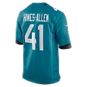 Zennovawear Josh Hines-Allen Jacksonville Jaguars Player Game Jersey - Teal