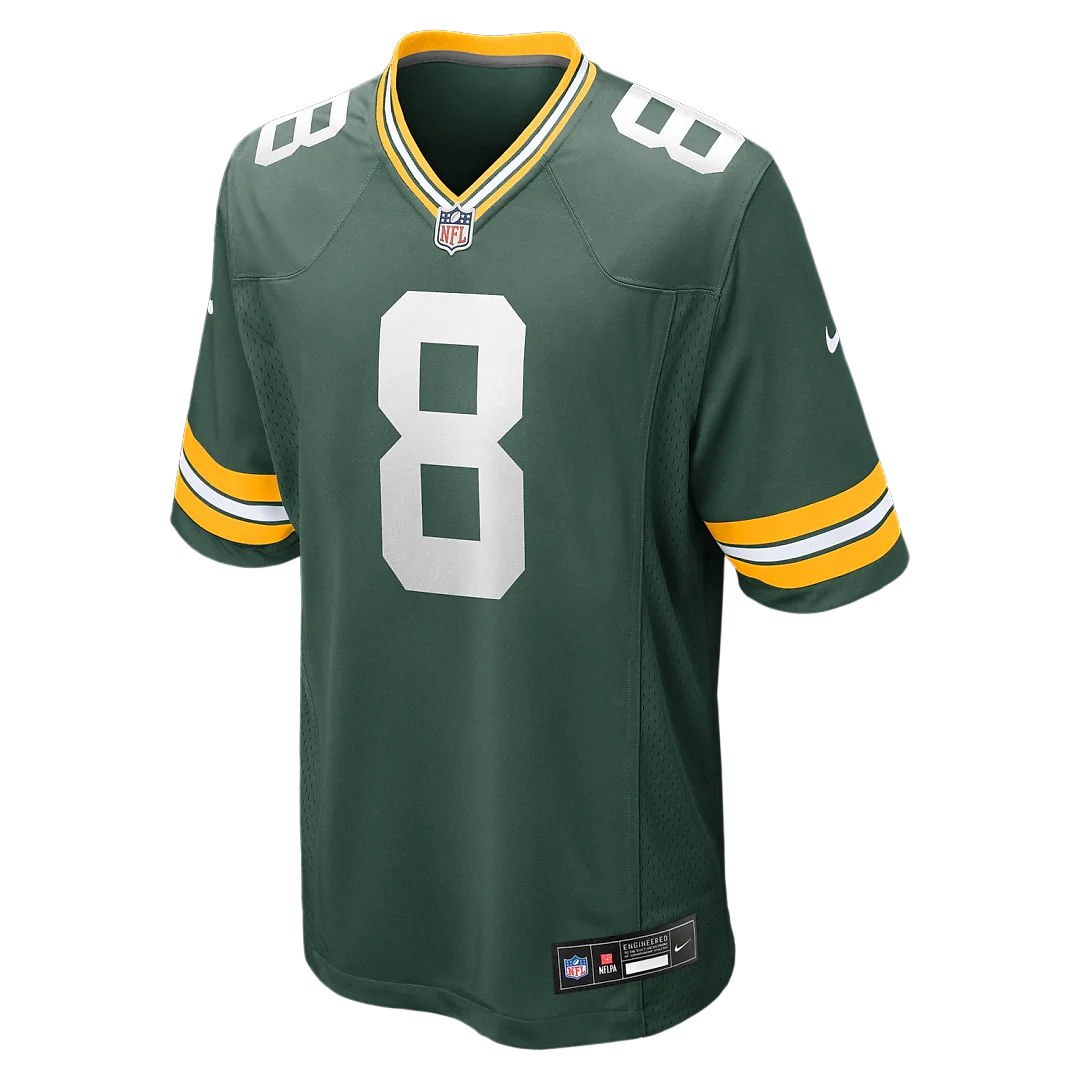 Zennovawear Josh Jacobs Green Bay Packers Team Game Jersey - Green