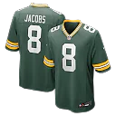 Zennovawear Josh Jacobs Green Bay Packers Team Game Jersey - Green