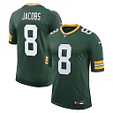 Zennovawear Josh Jacobs Green Bay Packers Vapor Untouchable Stitched Limited Jersey - Green