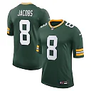 Zennovawear Josh Jacobs Green Bay Packers Vapor Untouchable Stitched Limited Jersey - Green