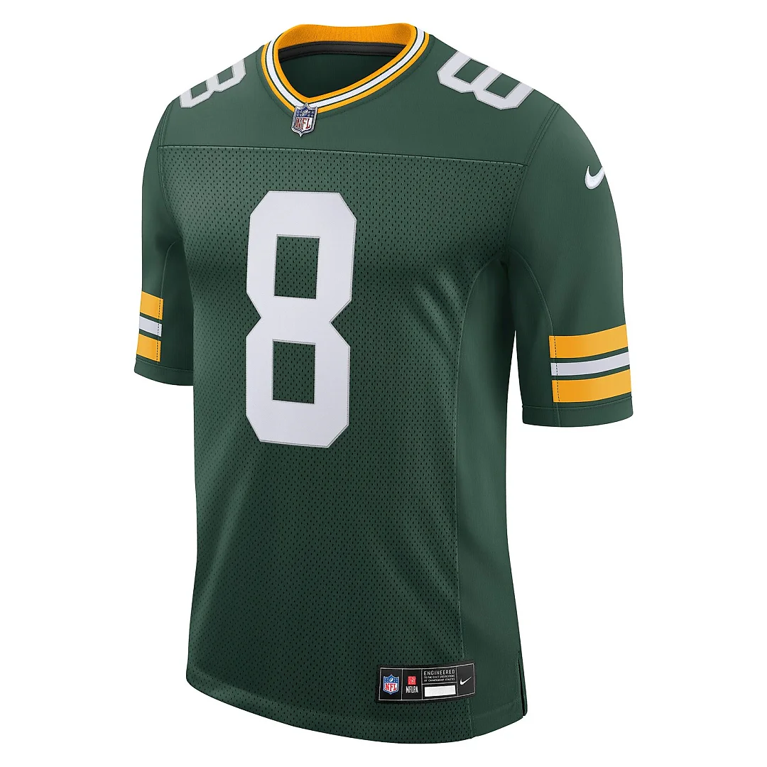 Zennovawear Josh Jacobs Green Bay Packers Vapor Untouchable Stitched Limited Jersey - Green