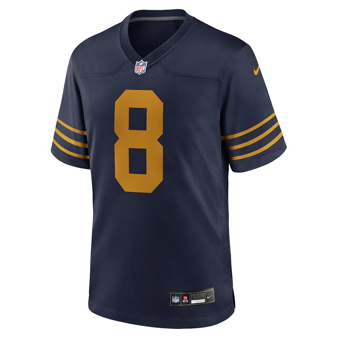 Zennovawear Josh Jacobs Green Bay Packers The 1923 Classic Game Jersey - Navy