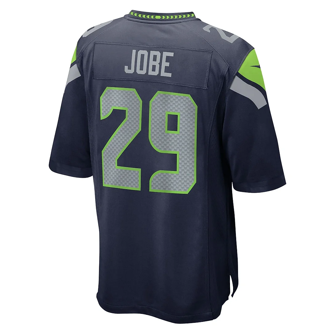 Zennovawear Josh Jobe Seattle Seahawks Team Game Jersey - College Navy
