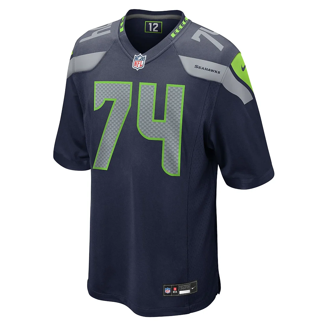 Zennovawear Josh Jones Seattle Seahawks Team Game Jersey - College Navy