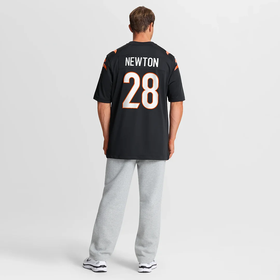Zennovawear Josh Newton Cincinnati Bengals Game Jersey - Black