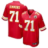 Zennovawear Josh Simmons Kansas City Chiefs Game Jersey - Red