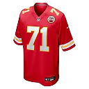 Zennovawear Josh Simmons Kansas City Chiefs Game Jersey - Red