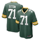 Zennovawear Josh Sitton Green Bay Packers Retired Game Jersey - Green