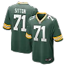 Zennovawear Josh Sitton Green Bay Packers Retired Game Jersey - Green