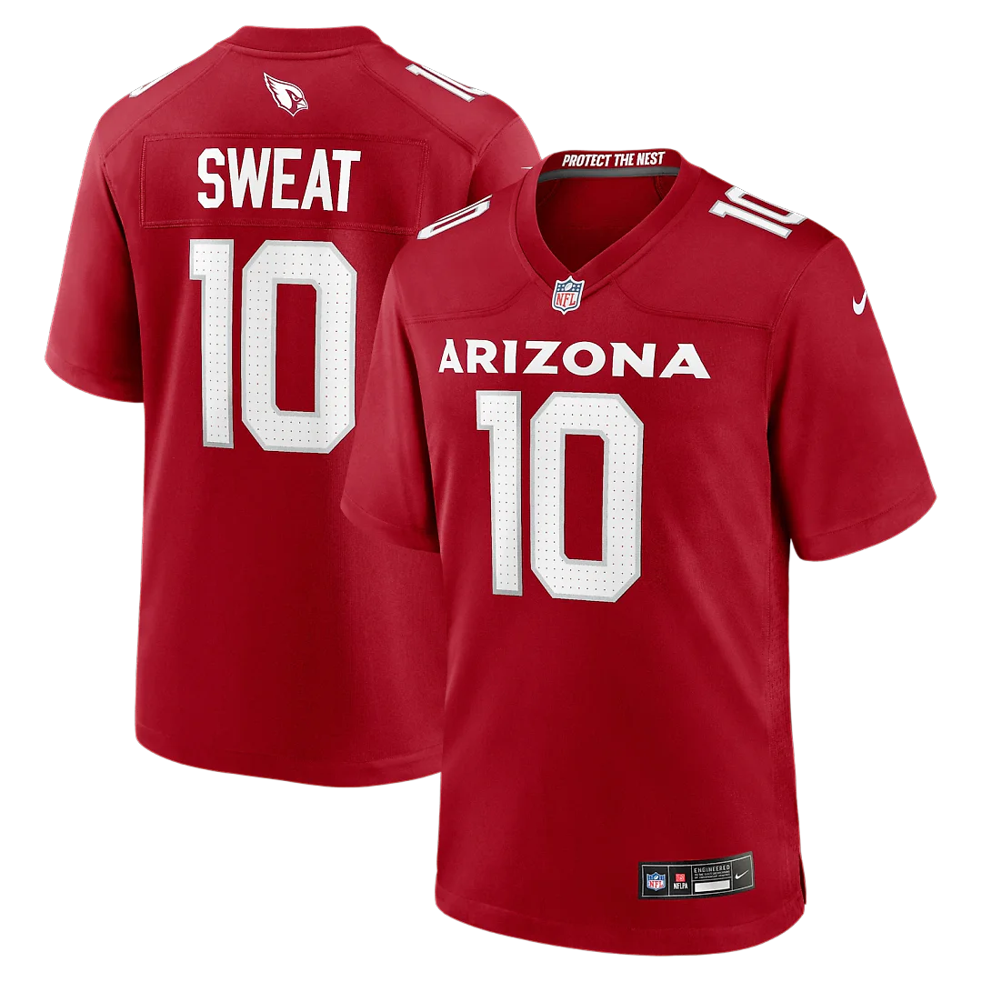 Zennovawear Josh Sweat Arizona Cardinals Game Player Jersey - Cardinal