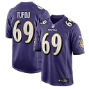 Zennovawear Josh Tupou Baltimore Ravens Team Game Jersey - Purple