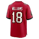 Zennovawear Josh Williams Tampa Bay Buccaneers Team Game Jersey - Red