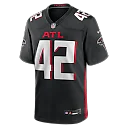 Zennovawear Josh Woods Atlanta Falcons Team Game Jersey - Black