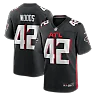 Zennovawear Josh Woods Atlanta Falcons Team Game Jersey - Black
