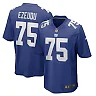 Zennovawear Joshua Ezeudu New York Giants Game Player Jersey - Royal