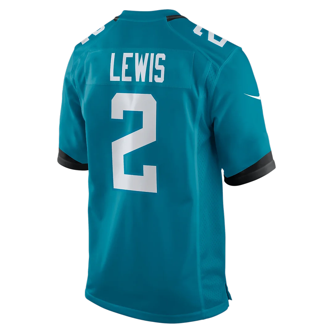 Zennovawear Jourdan Lewis Jacksonville Jaguars Team Game Jersey - Teal